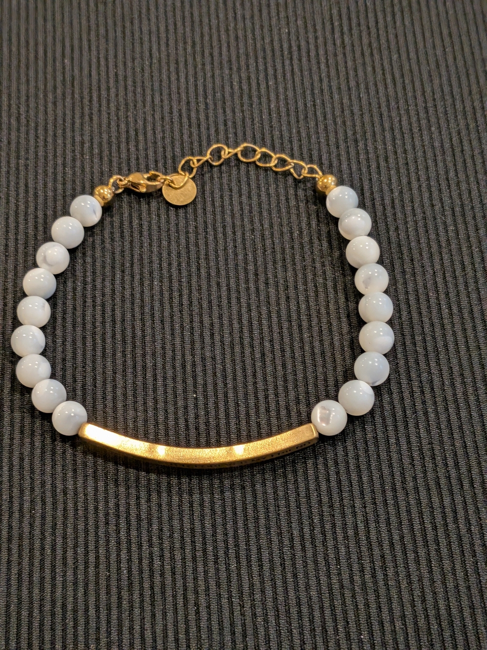 Gold Tone "Always My Sister, Forever My Friend "- Bracelet